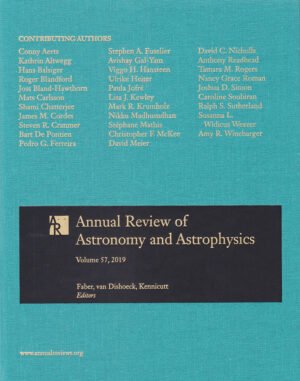 Annual Review of Astronomy and Astrophysics