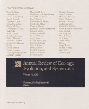 Annual Review of Ecology, Evolution, and Systematics