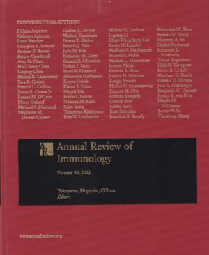 Annual Review of Immunology