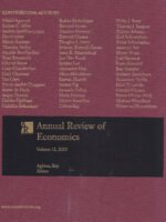 Annual Review of Economics