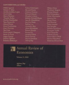 Annual Review of Economics
