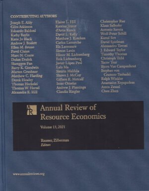 Annual Review of Resource Economics