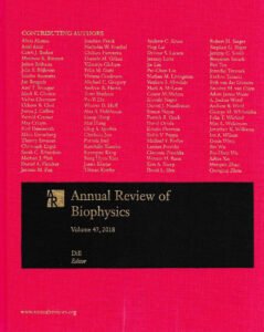 Annual Review of Biophysics