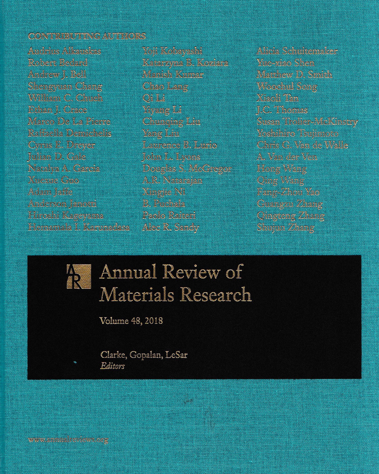 annual review of materials research