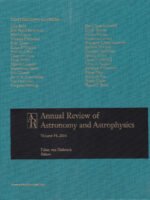 Annual Review of Astronomy and Astrophysics Information for Authors Pricing & Subscriptions