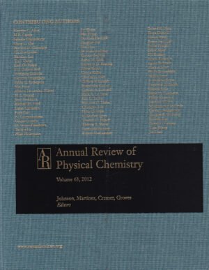 Annual Review of Physical Chemistry