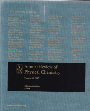 Annual Review of Physical Chemistry