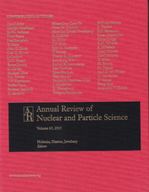 Annual Review of Nuclear and Particle Science