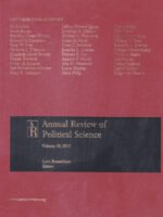 Annual Review of Political Science