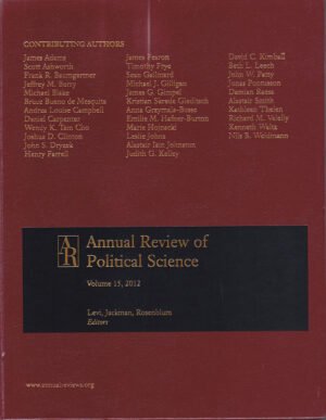 Annual Review of Political Science