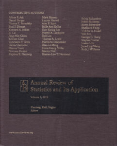 Annual Review of Statistics and Its Application