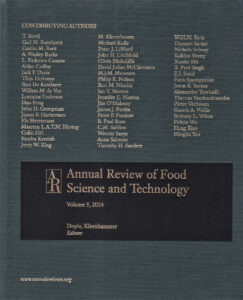 Annual Review of Food Science and Technology