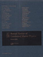 Annual Review of Condensed Matter Physics
