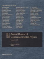 Annual Review of Condensed Matter Physics