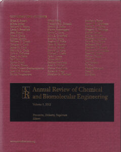 Annual Review of Chemical and Biomolecular Engineering