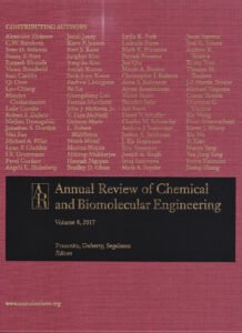 Annual Review of Chemical and Biomolecular Engineering