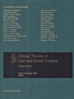 Annual Review of Law and Social Science