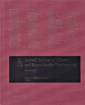 Annual Review of Chemical and Biomolecular Engineering