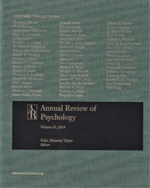 Annual Review of Psychology