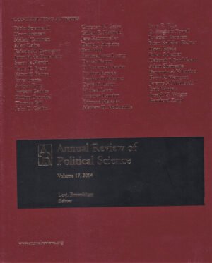 Annual Review of Political Science