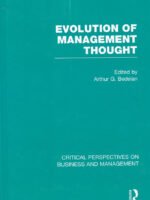 Evolution of Management Thought