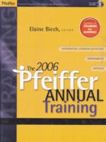 The 2006 Pfeiffer Annual: Training