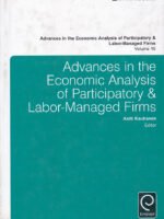 Advances in the Economic Analysis