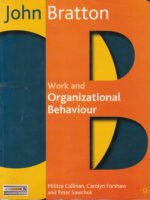 Work and Organizational Behaviour