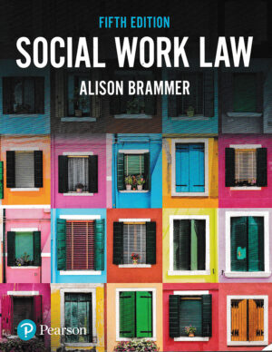 Social Work Law Paperback by Alison Brammer