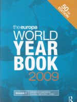 The Europa World Year Book 2009 by Europa Publications