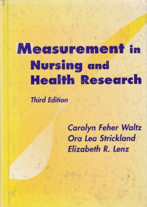 Measurement in Nursing and Health Research