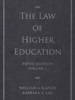 The Law of Higher Education