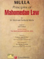 Mulla Principles Of Mahomedan Law
