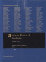 Annual Review of Medicine by Stephen W Duffy