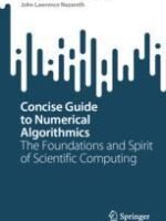 Concise Guide to Numerical Algorithmic