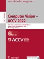 Computer Vision – ACCV 2022