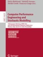 Computer Performance Engineering and Stochastic