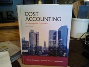 Cost Accounting, 14/E