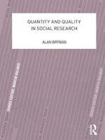 Quantity And Quality In Social Research by Alan Bryman