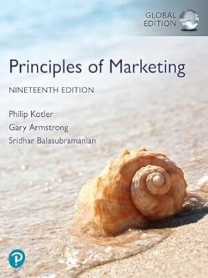 Principles of Marketing by Gary Armstrong global edition